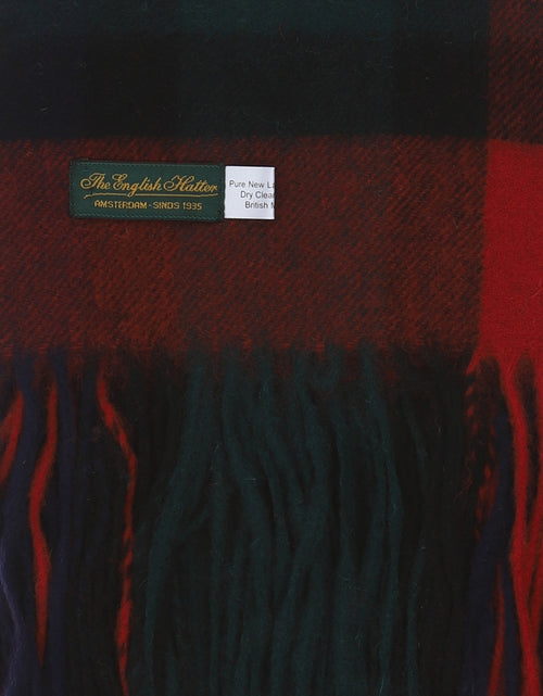 Scarf lambswool 190x48 | Red