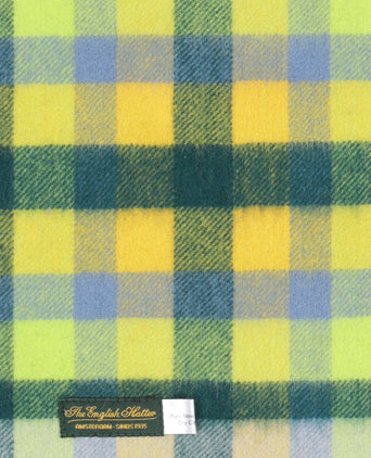 Scarf lambswool 190x48 | Green