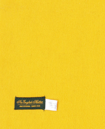 Scarf lambswool 190x48 | Yellow