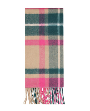 Lamb wool scarf 190x48 | Purple