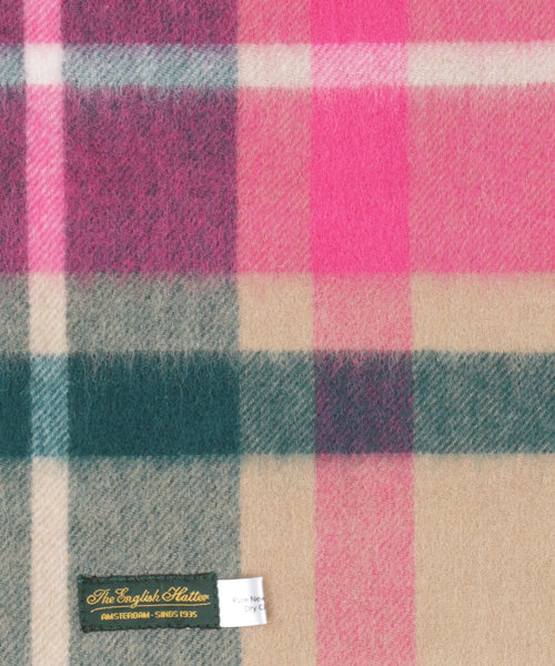 Lamb wool scarf 190x48 | Purple