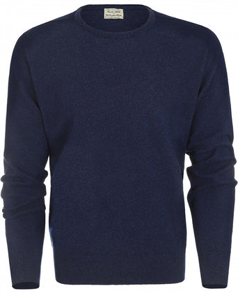 William Lockie Round Neck Lambswool Pullover | Astra