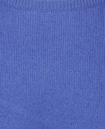 William Lockie Round Neck Lambswool Pullover | Agapanthus