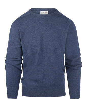 William Lockie Round Neck Lambswool Pullover | Rhapsody