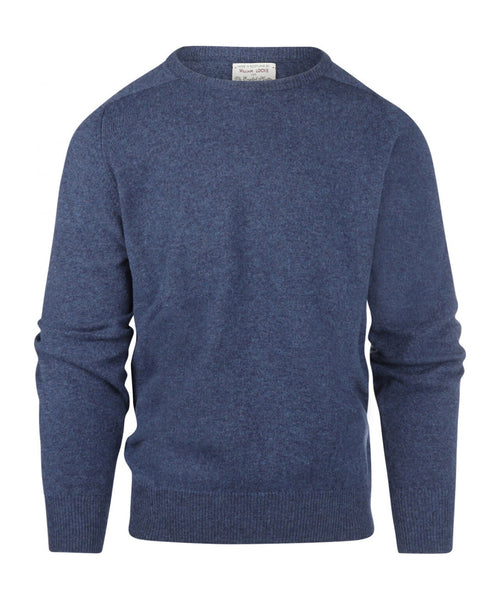 William Lockie Round Neck Lambswool Pullover | Rhapsody