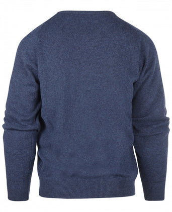 William Lockie Round Neck Lambswool Pullover | Rhapsody