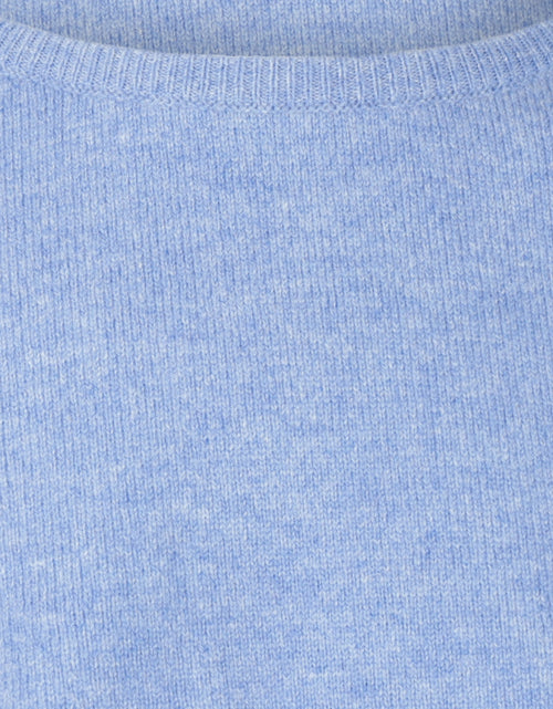 William Lockie Round Neck Lambswool Pullover | Surf