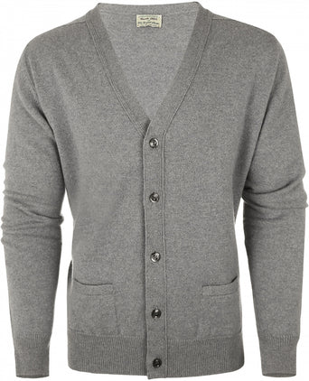 Button Vest Lambswool | Flannel