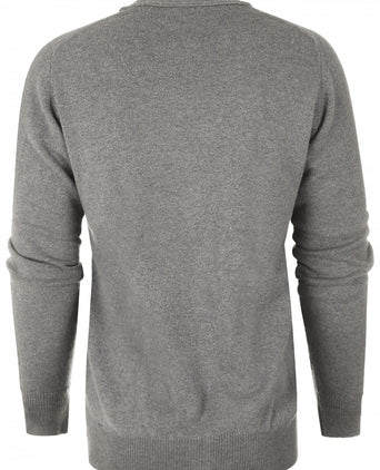 Button Vest Lambswool | Flannel