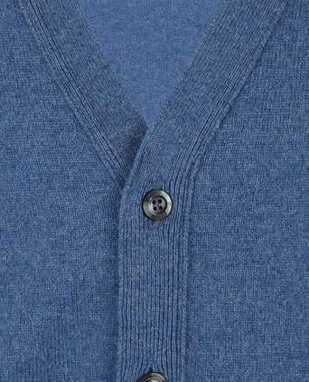 Knoop Vest Lamswol | Jeans