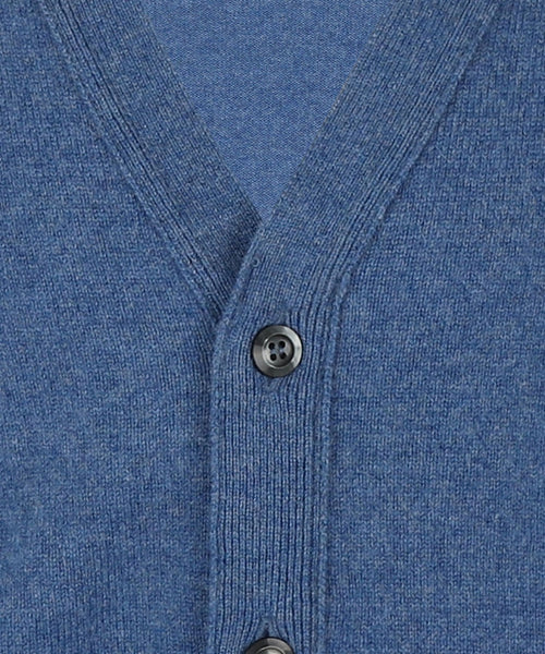 Button Vest Lambswool | Jeans