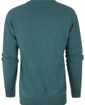 Button Vest Lambswool | Lovat