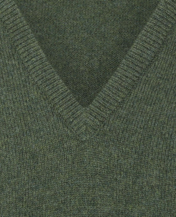 William Lockie Slipover Lambswool | Rosemary
