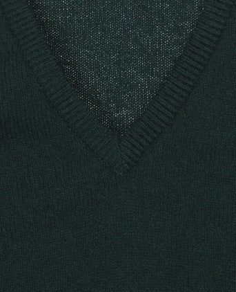William Lockie Slipover Lambswool | Tartan Green