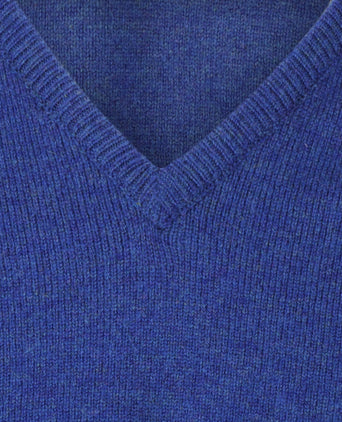 Pullover Lambswool dutch fit v-neck | Persian