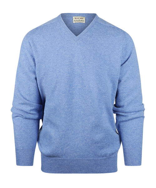 Pullover Lambswool dutch fit v-neck | Surf