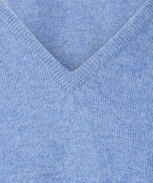 Pullover Lambswool dutch fit v-neck | Surf