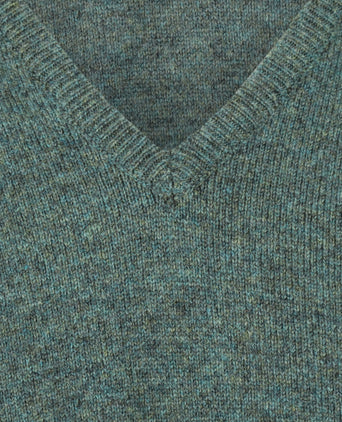 Pullover Lambswool dutch fit v-neck | Moorland