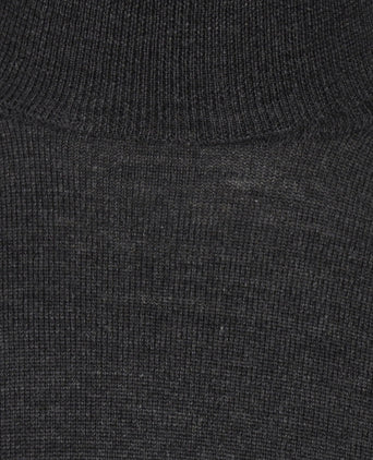 Turtleneck Merino wool | Charcoal