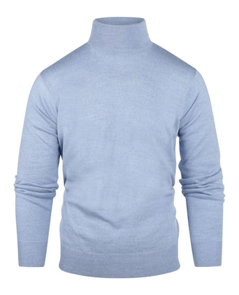 Turtleneck Merino wool | Light Blue