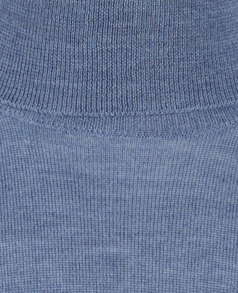 Turtleneck Merino wool | Bleu Mix