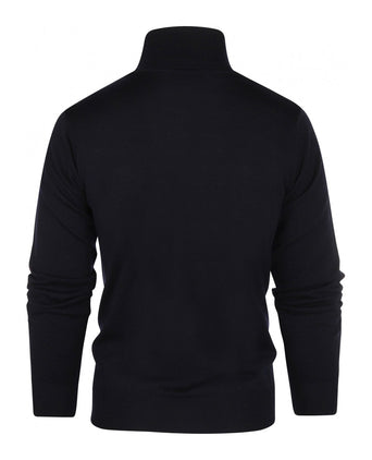 Turtleneck Merino wool | Navy