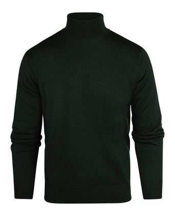 Turtleneck Merino wool | Green