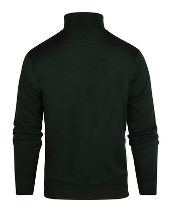 Turtleneck Merino wool | Green