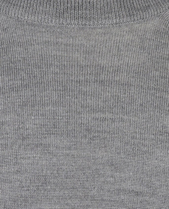 Merino wool crew neck sweater | Grey
