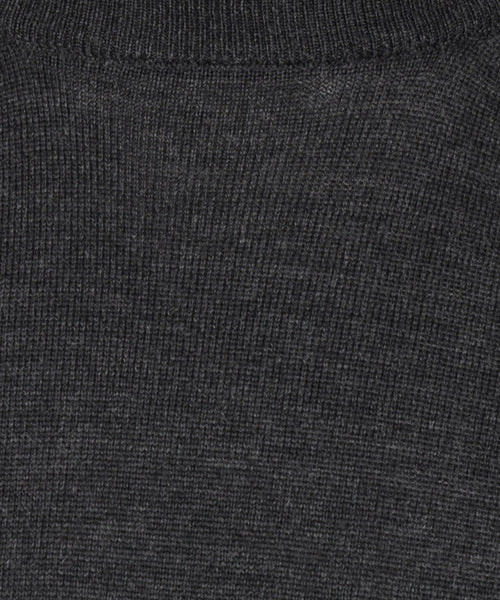 Pullover Merino wol ronde hals | Charcoal
