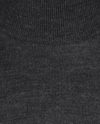 Turtle sweater Merino wool | Charcoal