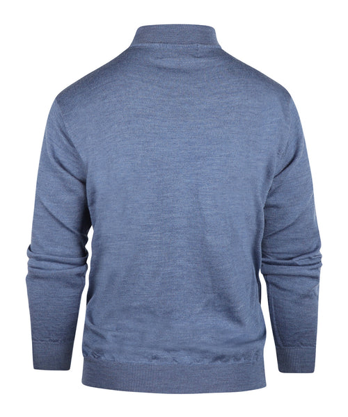Turtle trui Merino wol | Bleu Mix