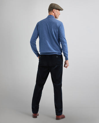 Turtle sweater Merino wool | Blue Mix