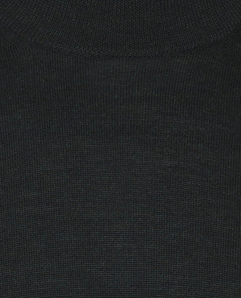 Turtle trui Merino wol | Donker Groen
