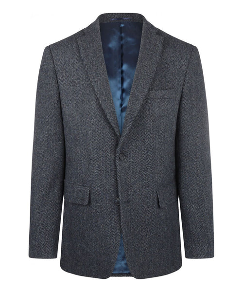 Tweed Blazer | Blue