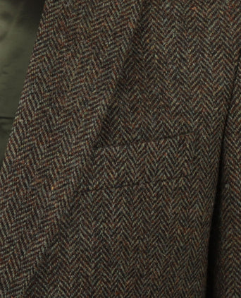 Tweed Blazer | Brown
