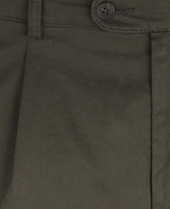 Blackpool Trousers Pleated with Turn-Up | Green