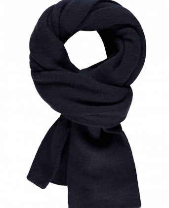 Scarf lambswool | Navy