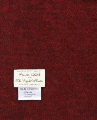 Scarf lambswool | Red Velvet