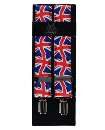 Elastic Braces with Clips | Red