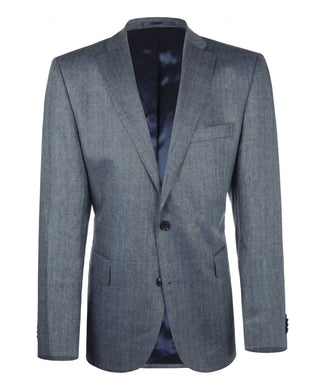 Silk Blazer | Blue Silk Blazer | Blue