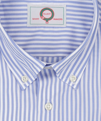 Elliot Shirt Button Down Lange Mouw | Blauw Elliot Shirt Button Down Lange Mouw | Blauw