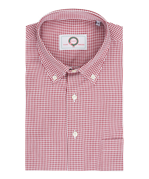 Elliot Shirt Button Down Long Sleeve | Red