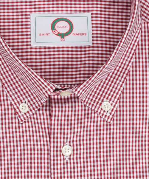 Elliot Shirt Button Down Long Sleeve | Red