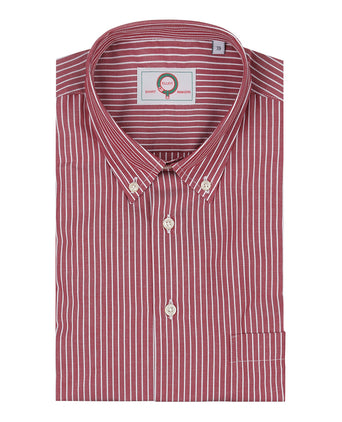 Elliot Shirt Button Down Long Sleeve | Red