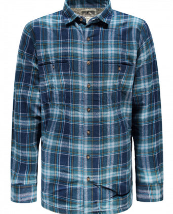 Lined Irish Shirt | Blue