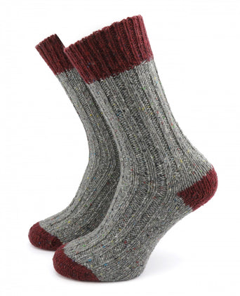 Flecks men's socks | Grey