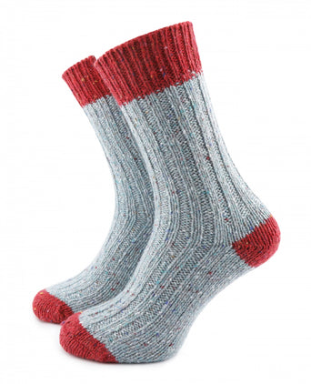 Flecks heren sokken | Blauw