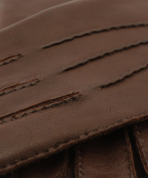 Classic Deerskin Gloves | Brown