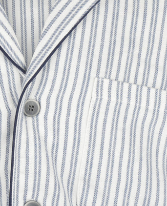 Luxury Flannel Pyjama Set | Blue